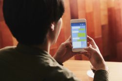 風景 男性 メッセージ スマートフォン