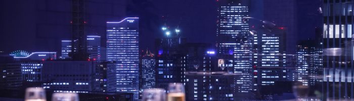 夜景のレストラン